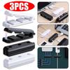 3-1PCS Magnetic Cable Clip Cables Holder Adhesive Wire Keeper Cord Organizer Charging Wire Management Clip for Home Office Desk
