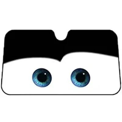 130x70 Cartoon Car Solar Protection Heated Windshield Sunshade Car Window Windscreen Cover Sun Shade Auto Sun Visor