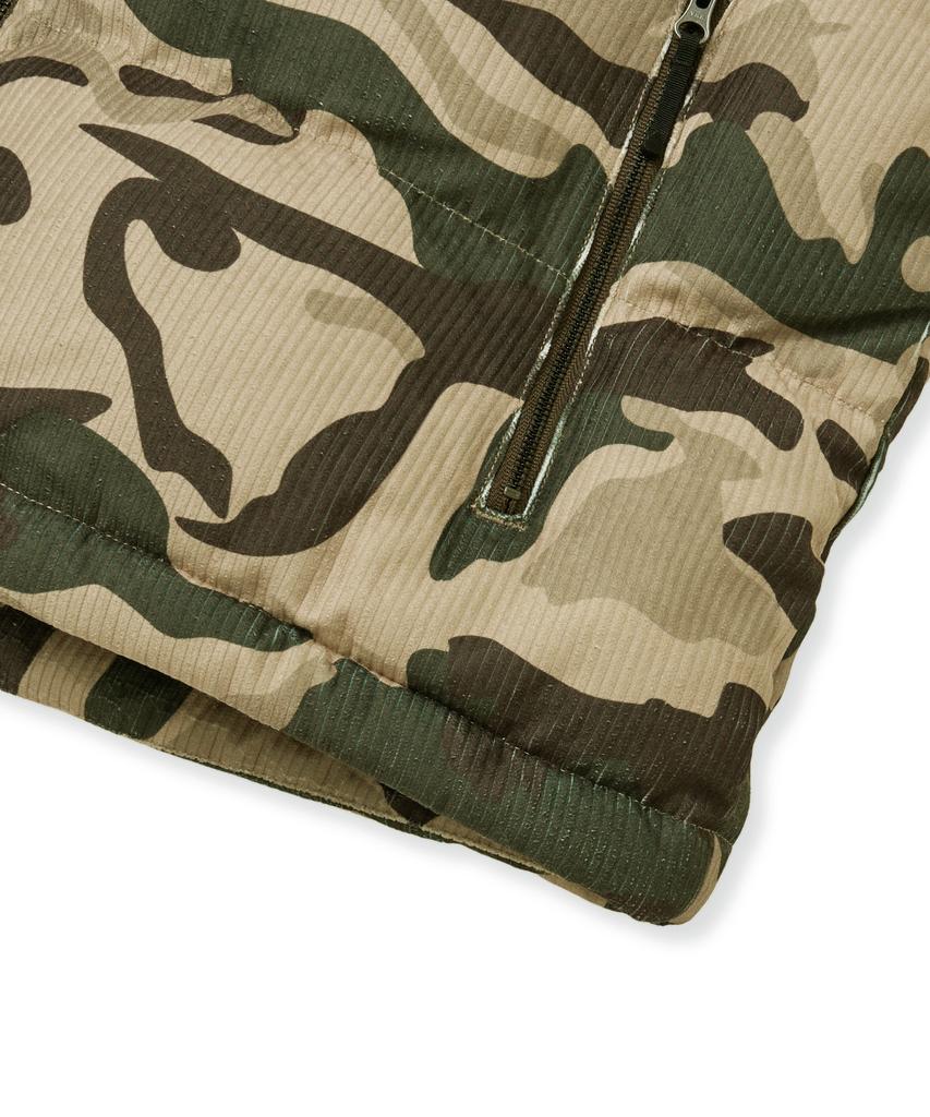Brownbreath Tag Corduroy Camouflage Vest - Khaki