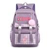 Super cute star card than high-value cartoon peripheral backpack for men and women, large-capacity weight reduction student schoolbag