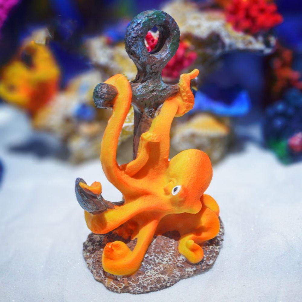 Simulation Clownfish Coral Ornaments Lifelike Turtle Landscaping Fish Hiding Cave  Fish Tank