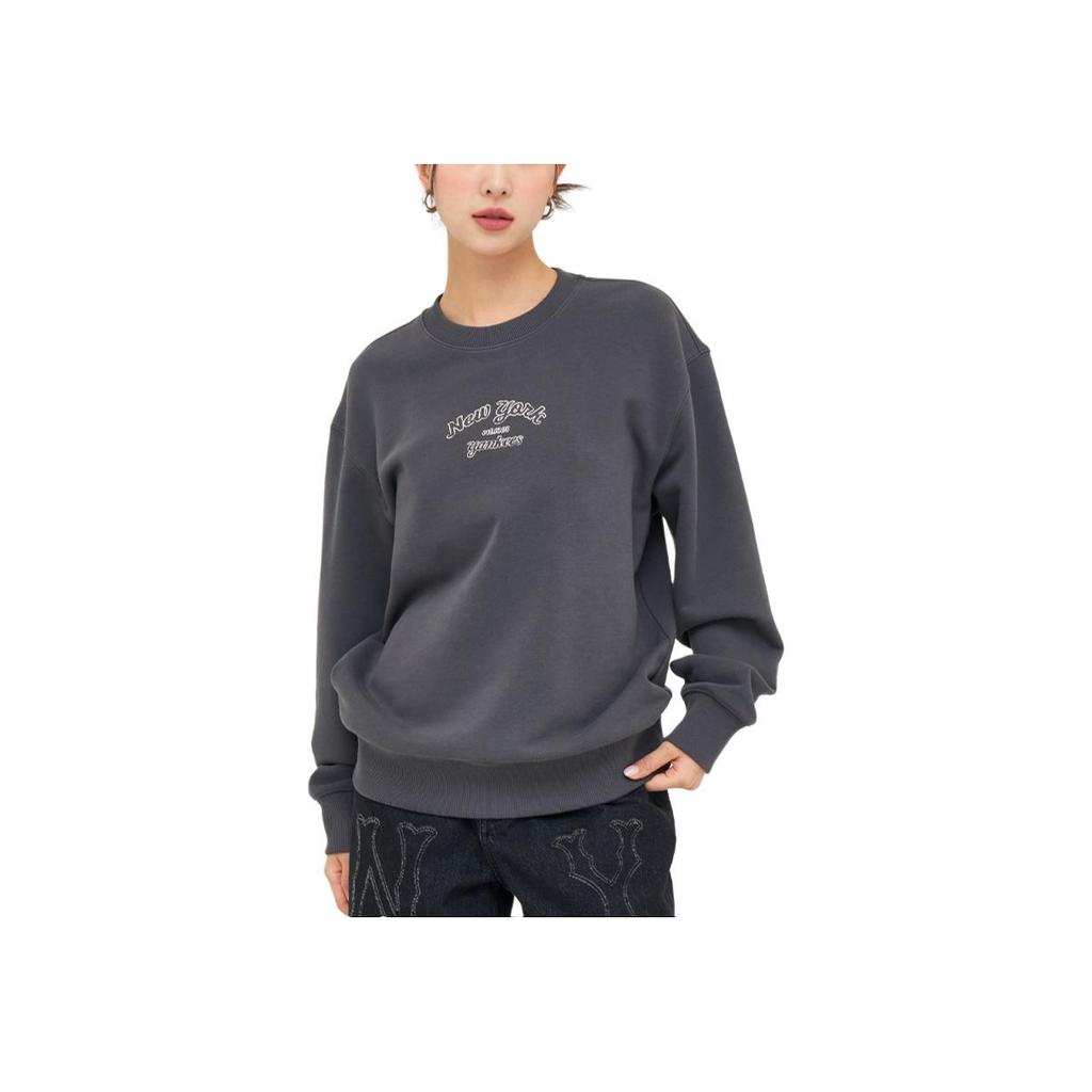 New MLB New York Yankees Sweatshirt Unisex Dark Gray 3AMTN1044-50GRD