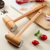1pc Beech Wood Meat Tenderizer Hammer, Kitchen Household Solid Wood Steak Mallet, Meat Tenderizing and Tendon Breaking Tool, Meat Pounding Hammer