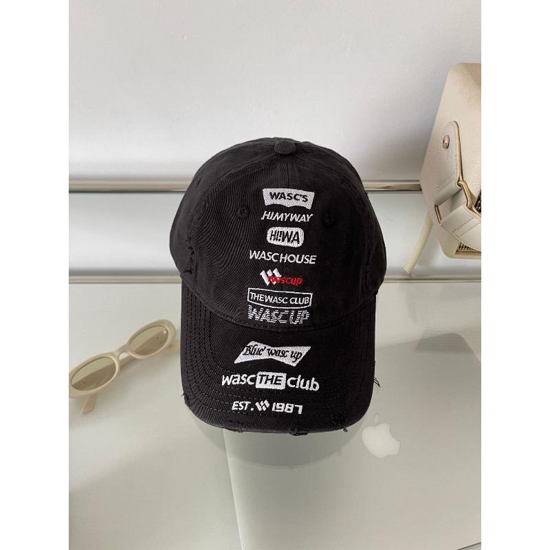 Niche Street Trendy Brand Cap Female Soft Top Shows Face Thin Sunscreen Embroidery Couple Baseball Hat Male Shows Small Face