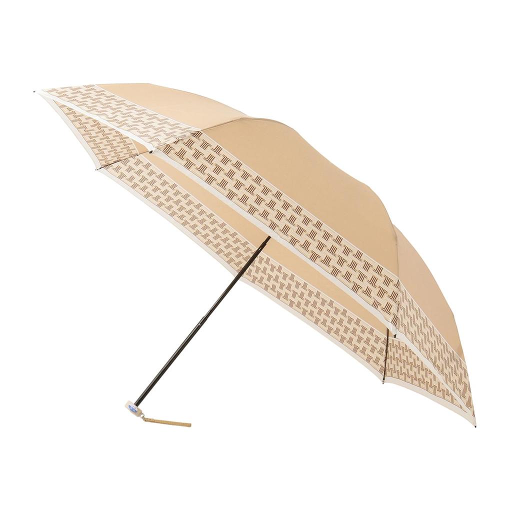 Moonbat Rain Folding Large Beige [Lanvin Collection] Umbrella, Umbrella, Size, Lightweight, Print, 21-083-11105-02,