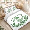 Shamrock Rovers Bedding Set, 1 Duvet Cover & 2 Pillowcases Soft Comfortable Bedroom Home Textile Decor