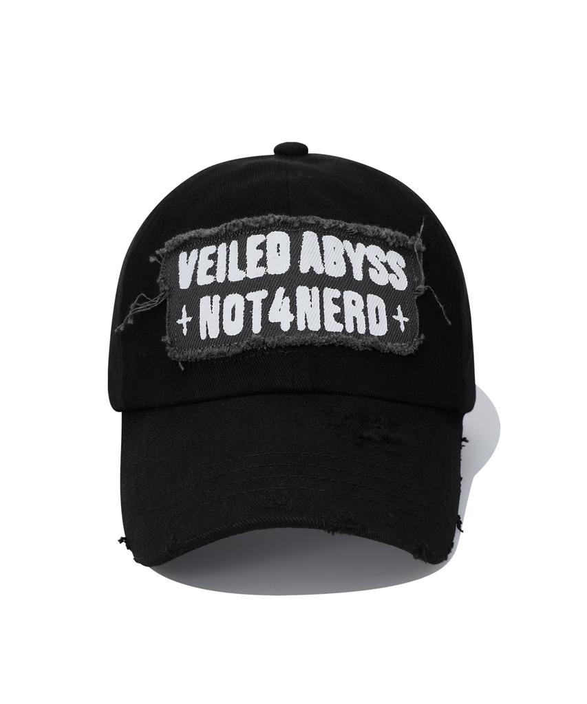 NOT4NERD Veiled Abyss Patched Ball Cap - Black