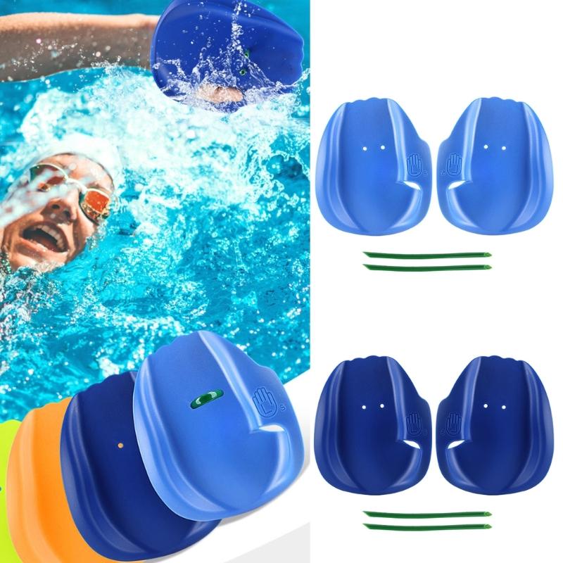Palette da Nuoto per Adulti e Bambini Palette a Mano Leggere da Nuoto con Cinturino Regolabile Accessorio per Allenamento in Piscina