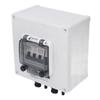 PV Combiner Box IP67 Waterproof Solar Combiner Box with 2 Pcs 2P 40A DC Circuit Breaker