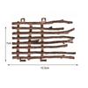 10Pc/Set Fence Decoration Model Simulation Farm Ranch DIY Sand Table Fence Accessories Static Trumpet Children Toy 5 Styles