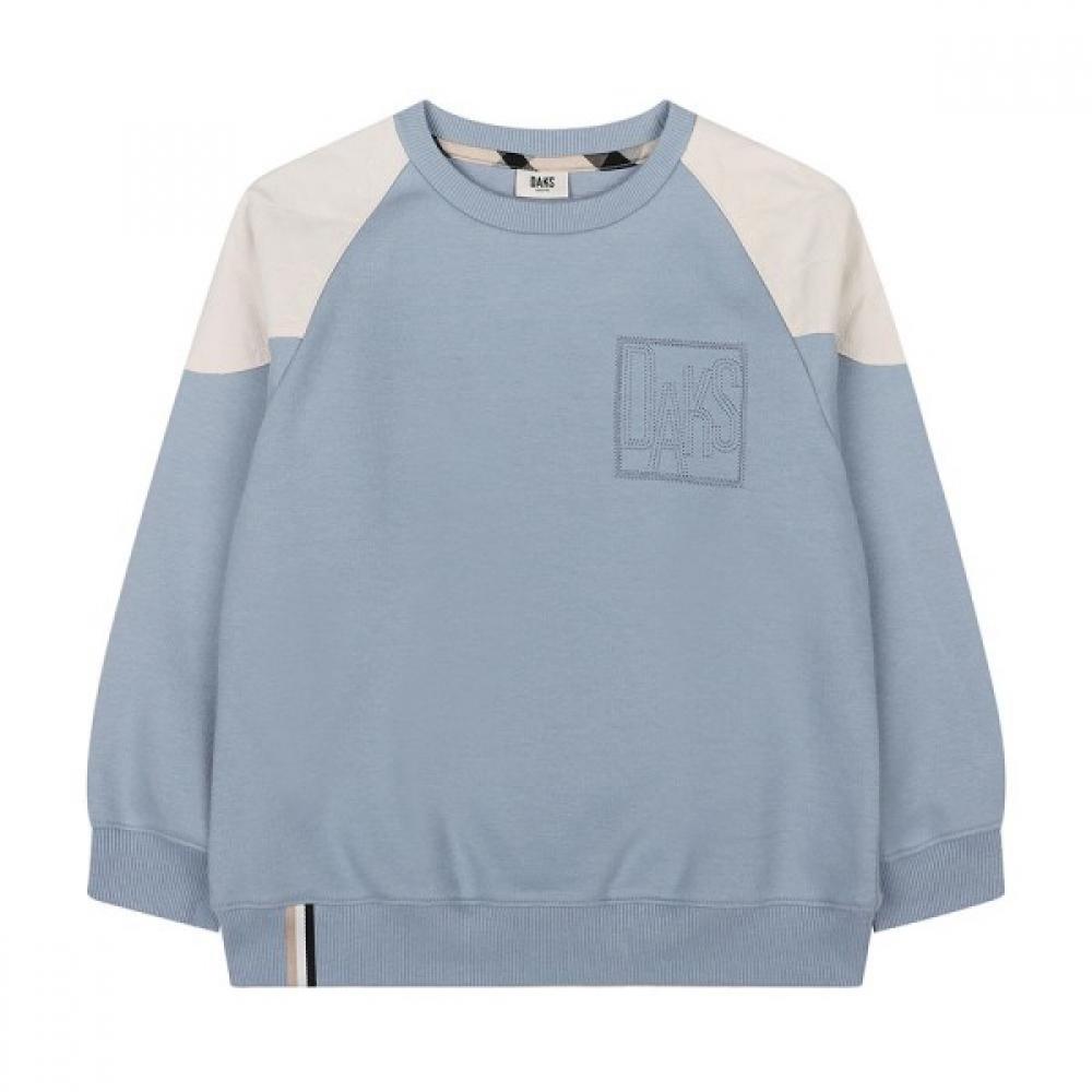 Daks Little Daks Kids Quilting Mix Sweatshirt Dtw12tm11m Lu