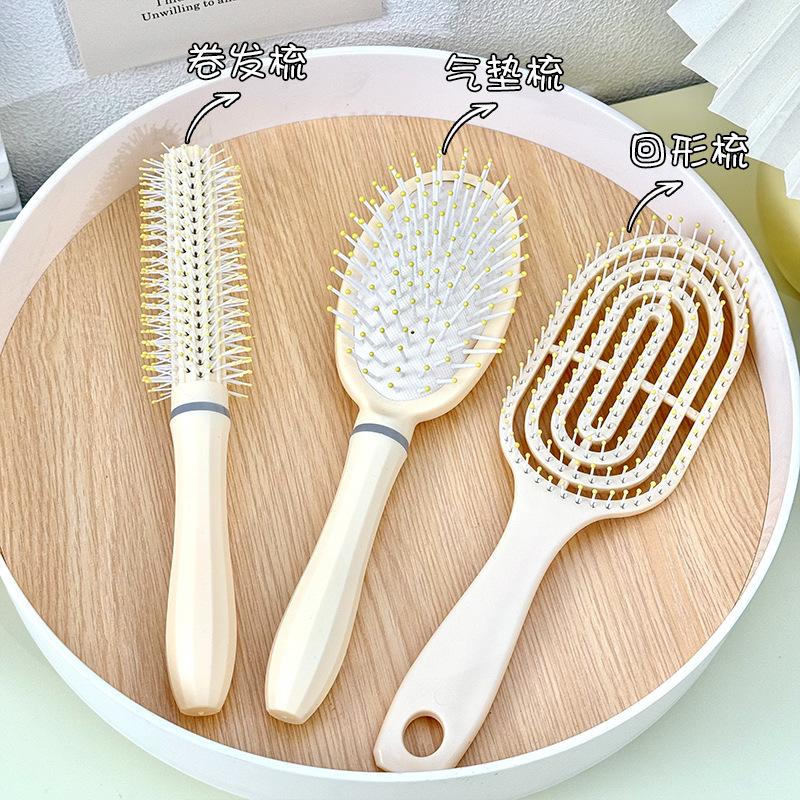 Fluffy Hair Comb Air Cushion Comb Curling Hair Comb Women s Cylinder Comb Women s Household Massage Comb Rib Comb