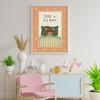 Silly Goose Deeply Loved by Jesus Nursery Wall Art Pictures Christian Nursery Decor Cute Goose Bunny Bear Poster Kids Prints