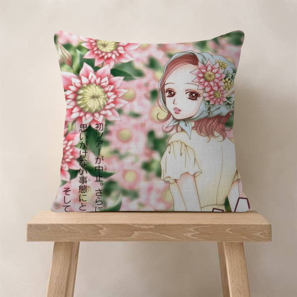 Classic Anime NANA girl Cushion Cover Decorative Pillow Sofa Home Decor case pillow cases
