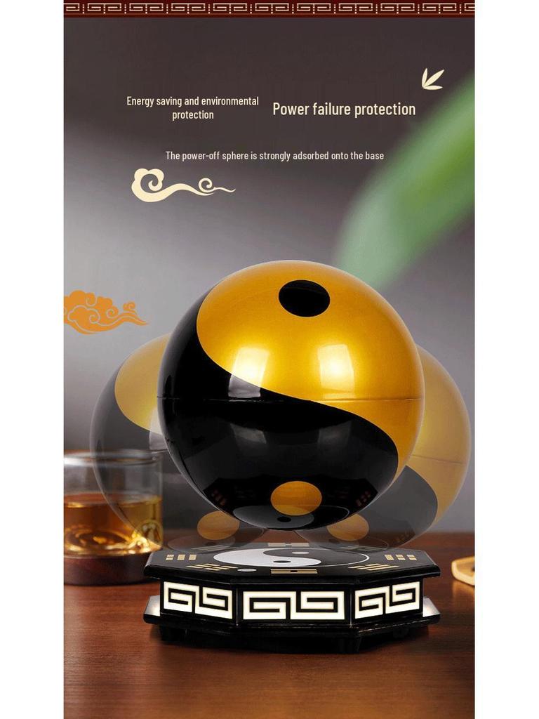 Magnetic Levitation Tai Chi Feng Shui Ball - Housewarming, Office, and Living Room Decor Ornament