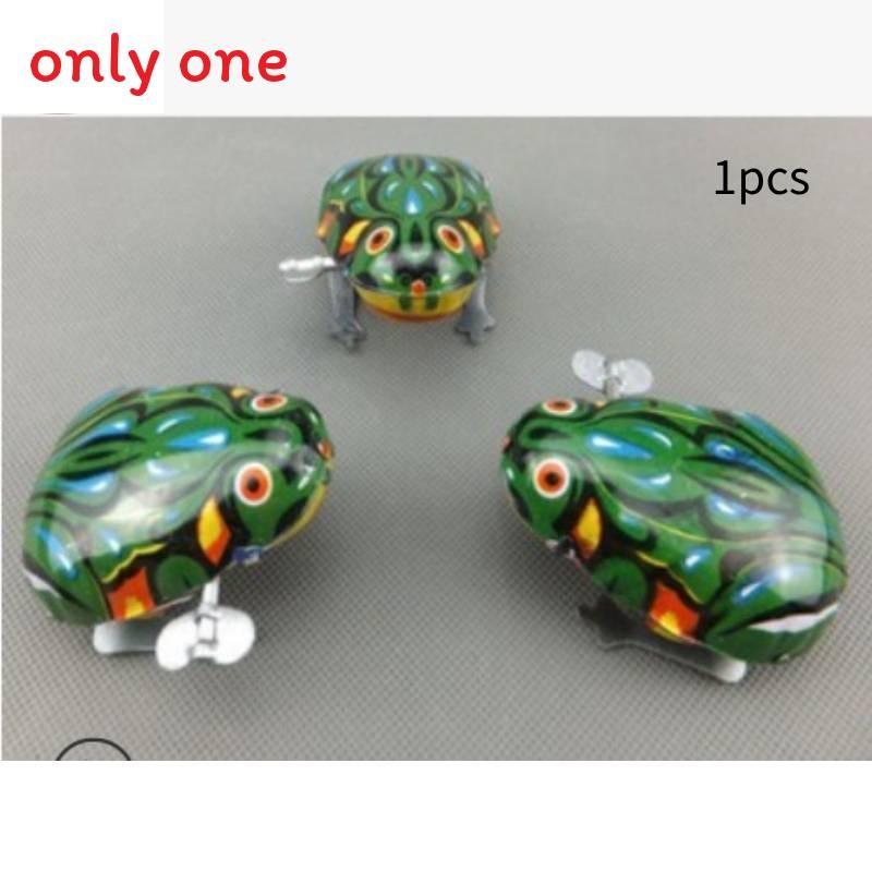 

Прыгающая Жестяная Лягушка Заводная Игрушка Животное Кролик Мышь Курица Игрушки Ностальгические Old