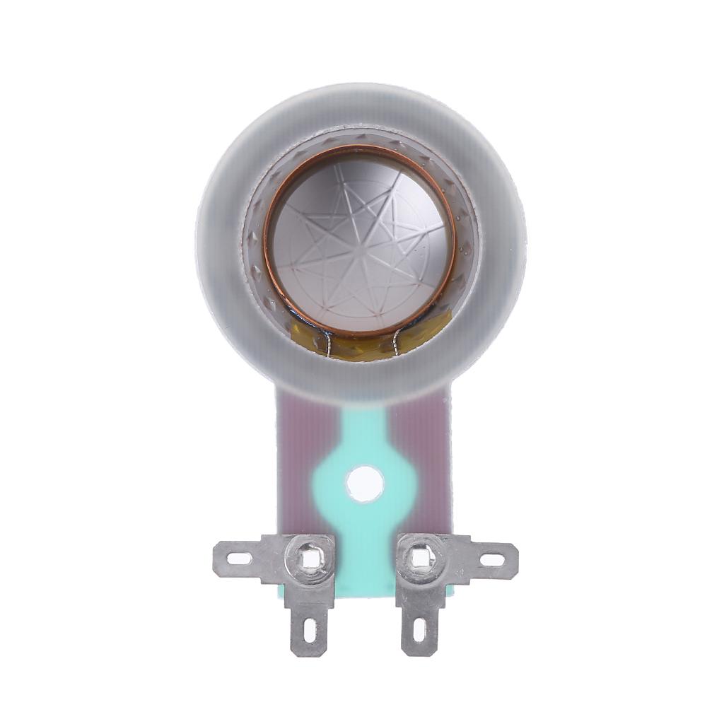 Round Speaker Treble Coil Horn Titanium Film Copper Clad Alumium Diaphragm 8OHM Impedance Tweeters Voice Coil Long-last