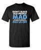 Don't Make Old People Mad We Don't Like Being Old Humor Graphic Funny T Shirt