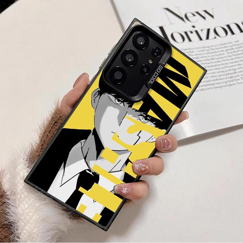 Mashle Magic And Muscles Anime Soft Phone Case for Samsung Galaxy S24 S25 FE S26 Edge S23 Ultra S22 Plus S21 + Shockproof Cover