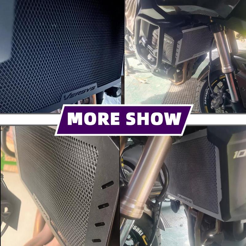 Motorcycle Modification Replacement Parts Radiator Protective Cover Protector Grille Guard For Kawasaki Versys1000 2012-2023
