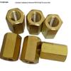 Extended Brass Hex Nut