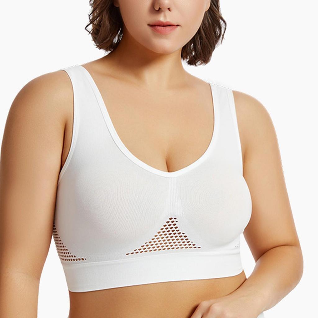 Soutien-gorge de sport à dos magnifique, résistant aux chocs, pour la course à pied, le fitness, anti-affaissement, collection supérieure, soutien doux, gilet de yoga haute résistance pour femme