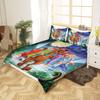 Bedding Set S-Scooby Dog Cartoon Digital Anime Printed Duvet Quilt Cover With Pillowcase For Boys Adults Bedroom Gift
