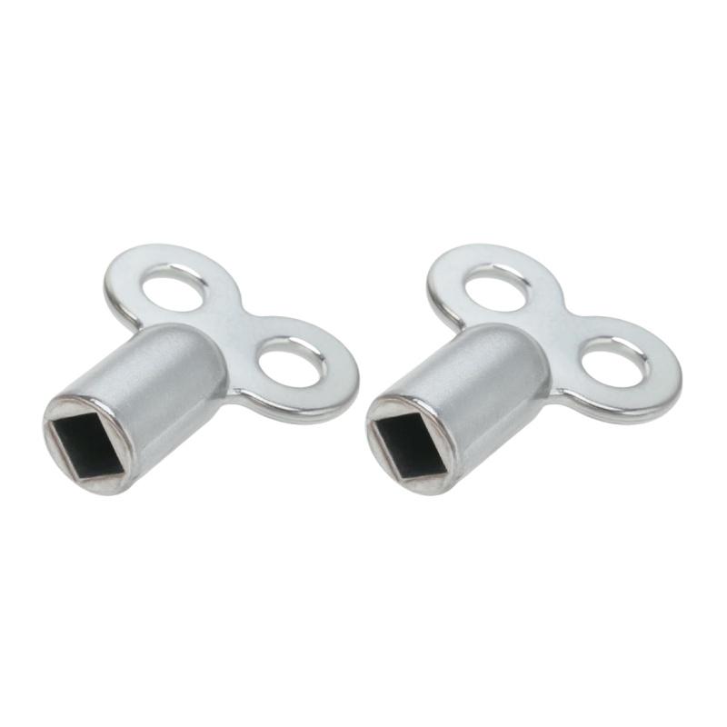 

10pcs Alloy Radiator Exhaust Valve Key Square Socket Radiator Accessory Heater Exhaust Key For Standard Heating Valves