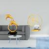 Modern Lifelike Dolphin Figurine Collectible Ornament for Home Office Desk Bookshelf Fireplace