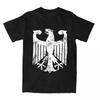 Germany Flag T-Shirt Men German Eagle Y2K Fun Pure Cotton T-Shirts Summer O-Neck Harajuku Short Sleeves Plus Size Loose Soft Tee