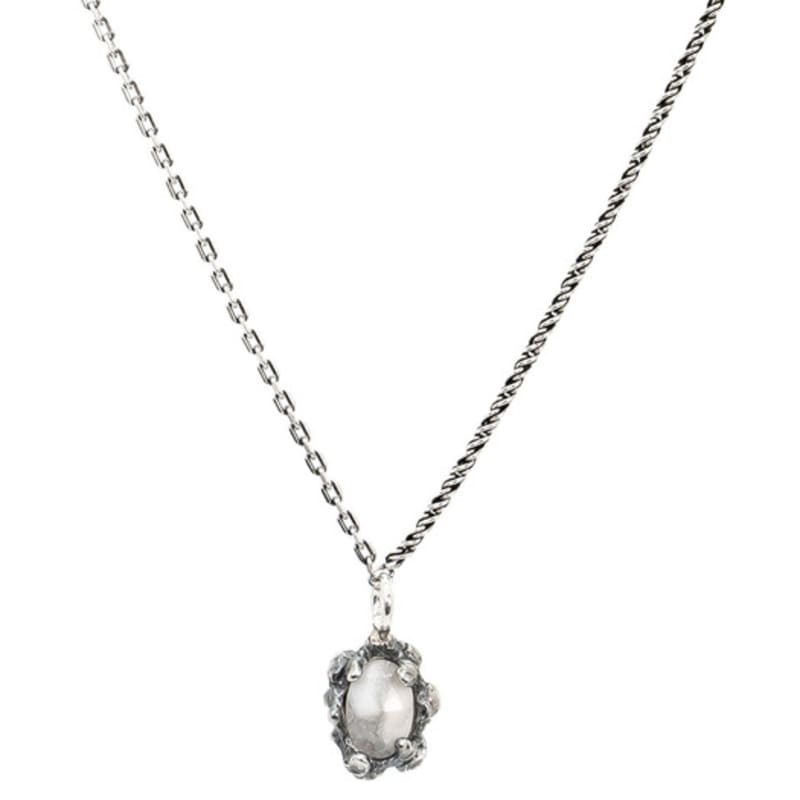 HARANG HR 215N_Howlite Necklace