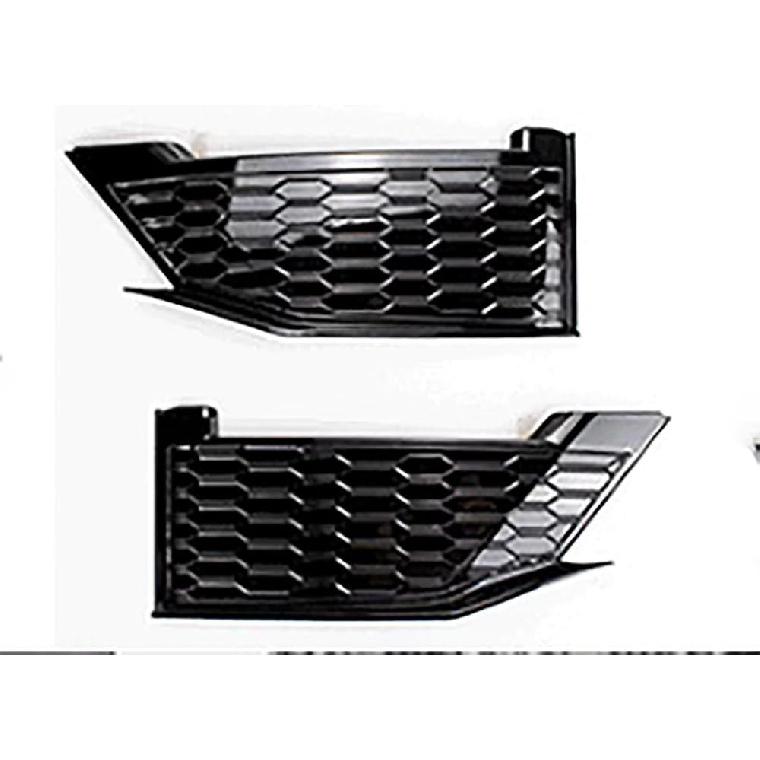 

Car Accessories fit for Honda Civic Sedan 10th Gen 2016-2020 ABS Glossy Black Front Fog Light Lamp Cover Trim 2Pcs