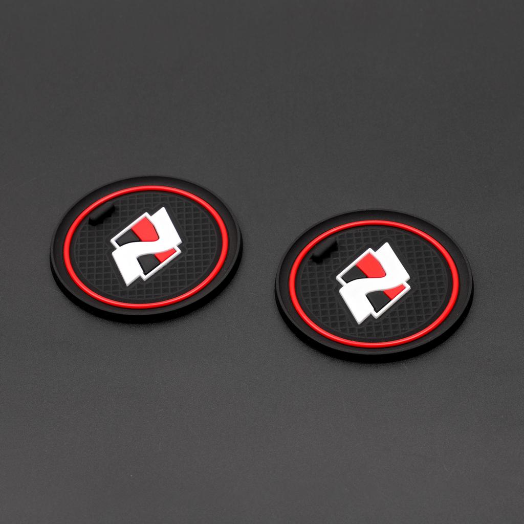 Anti-Slip Gate Slot Mat for Hyundai IONIQ 5 Door Groove Pad Cup Holder Interior Accessories Rubber 12pcs/set