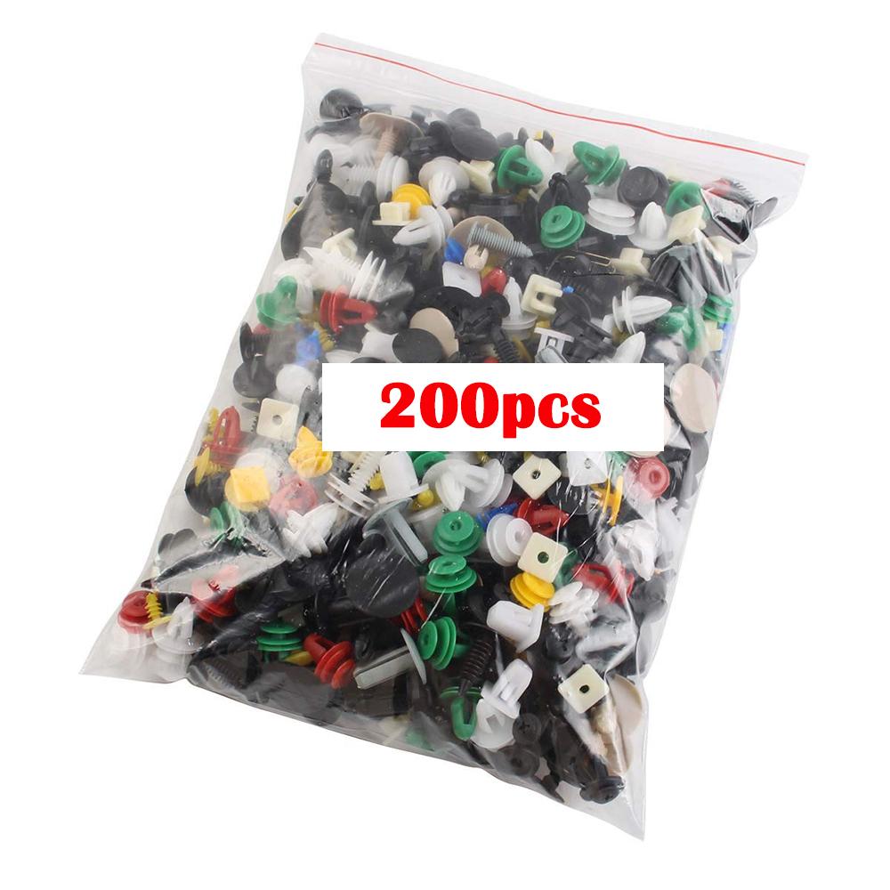 Car Clip Mixed Universal Door Trim Panel Clip Fasteners Auto Bumper Rivet Retainer Push Engine Cover Fender Buckle