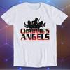 Charlie's Angels TV-Serie Filmstil Musikdesign Musikwitz Mode Kunst Retro Lustig Parodie Geschenk T-Shirt T-Shirt E2378