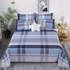 Printed Simple Bed Sheet Dormitory Pure Washed Cotton Single Double Bed Skin-friendly Comfortable Bed Sheet