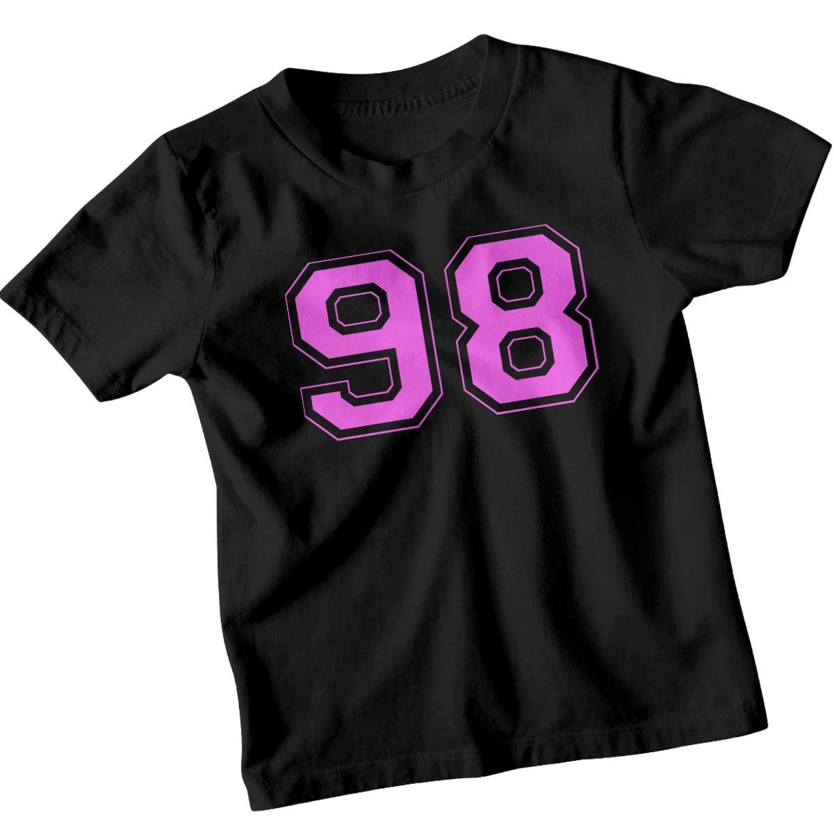

98 Jersey Number Sports Unisex Kids T-Shirt Athletic Style Tee 150