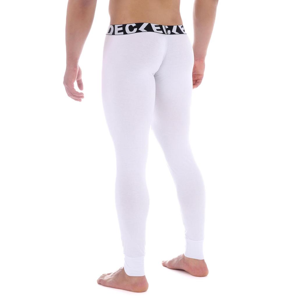 Men's Open Crotch Modal Tights - Warm Autumn Base Layer Pants