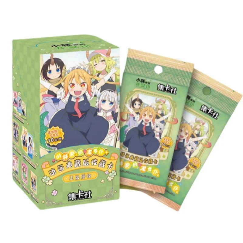 Genuine Miss Kobayashi s Dragon Maid Card Comic Character Miss Kobayashi Thor Connor Thor Collection Card Toy Gift box