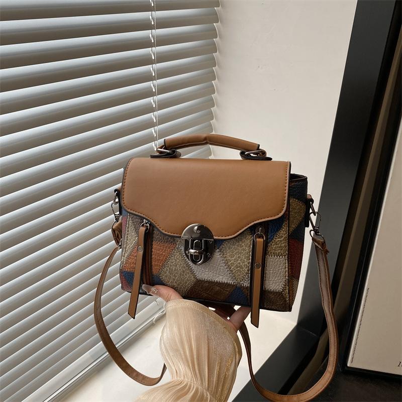 

Retro soft leather mother bag women s popular new fashion casual versatile temperament shoulder messenger bag