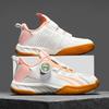 New children's table tennis badminton shoes professional rotating buckle classmate non-slip leather sports shoes girls and boys shoes