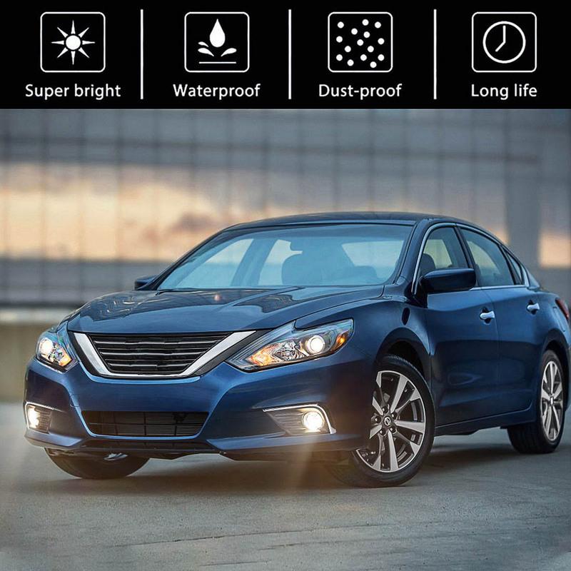 Fog Light For Nissan Altima 2016 2017 2018 Fog Light Frame Fog Lights Cover Headlight Covers Grilles Switch Car Accessories