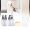 4 in 1 Travel Dispenser Bottles TSA Approved   Proof Refillable Travel Toiletry Containers for Shampoo Lotion 35ml