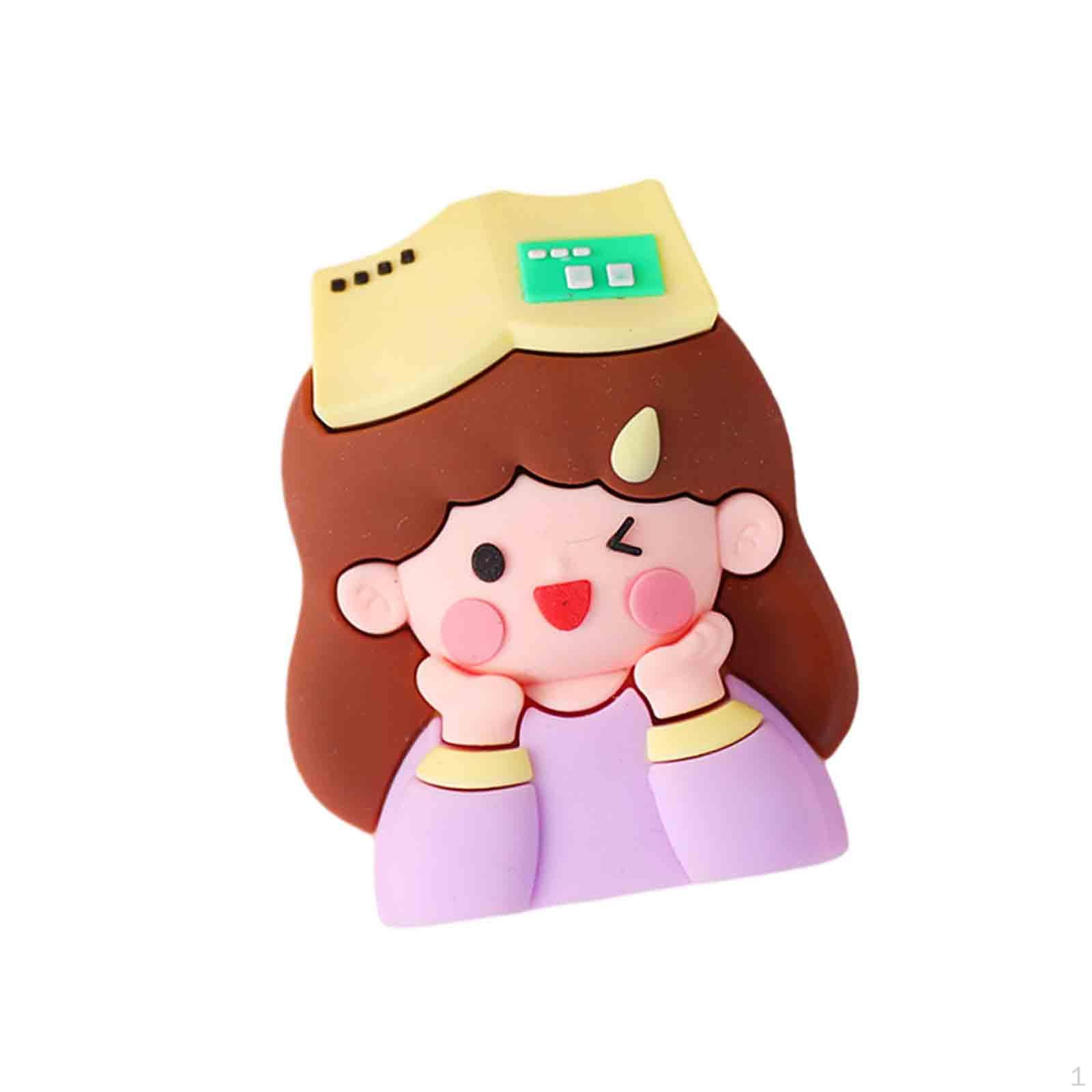 

Мини силиконовые настольные фигурки, миниатюрные фигурки, декоративные поделки, художественные скульптуры для жизни Girl