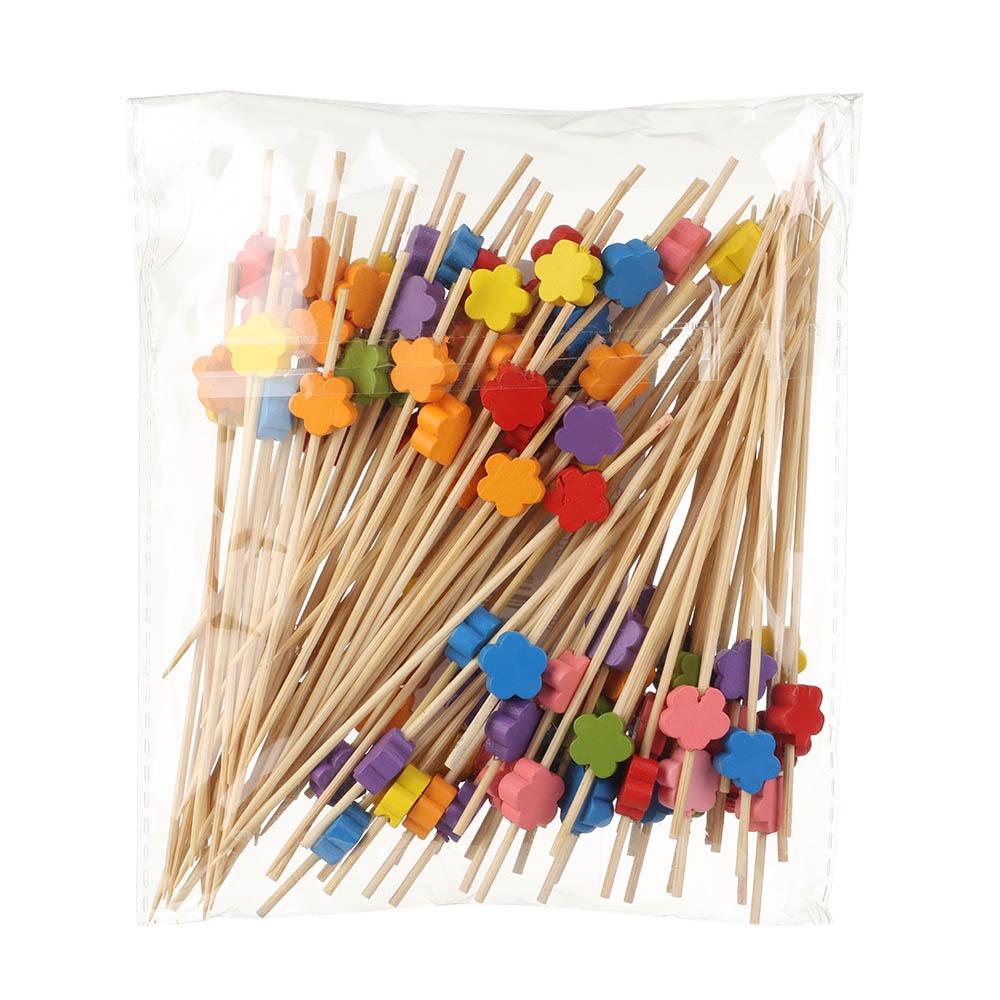 Picnic Party Supplies Cocktail Fork Wooden Dessert Salad Stick Cocktail Pick  Food Cupcake Fruit