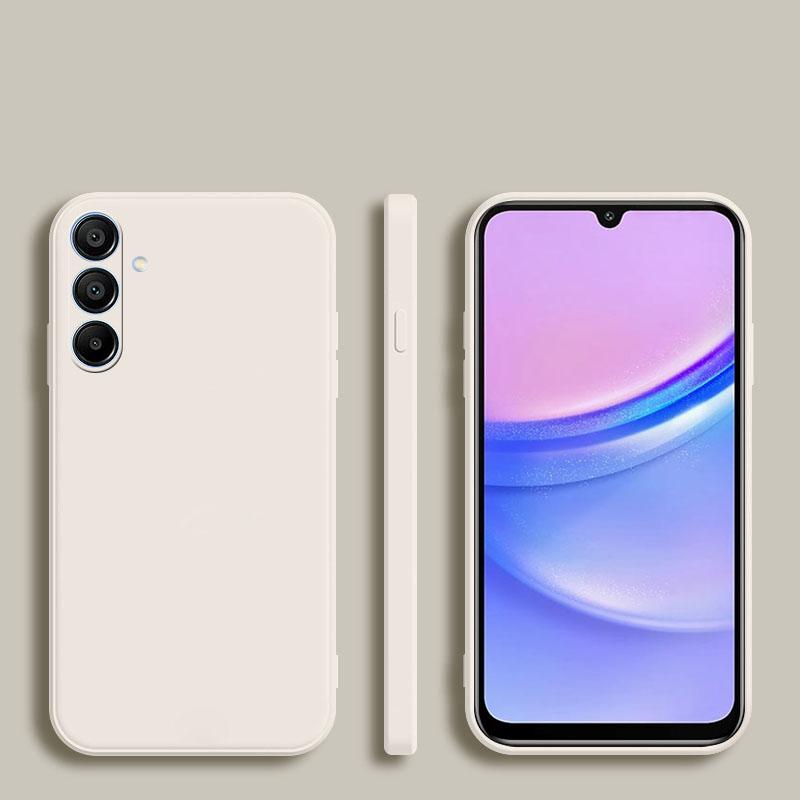 Square Liquid Silicone Phone Soft Case For Samsung Galaxy A55 A35 A25 A15 A05 A14 A24 A34 A54 A33 A53 A73 A32 A13 A23 5G Cover