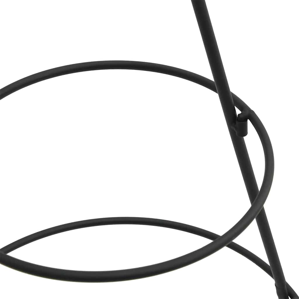 Vidaxl Metalowa Choinka Świąteczna, Do Dekoracji, Czarna, 125 Cm