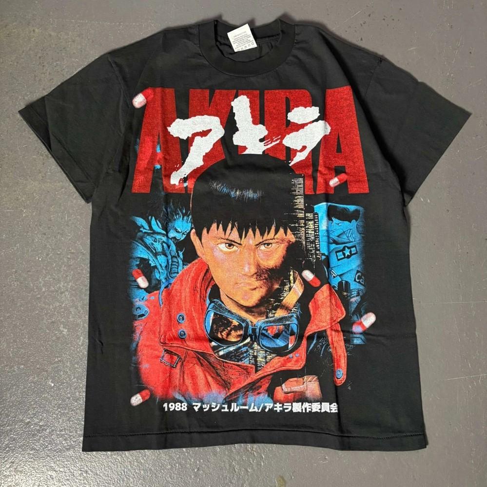 

vintage 90s Akira Anime bootleg Tee Unisex Short Sleeve Shirt S5XL Unisex T-Shirt XXL