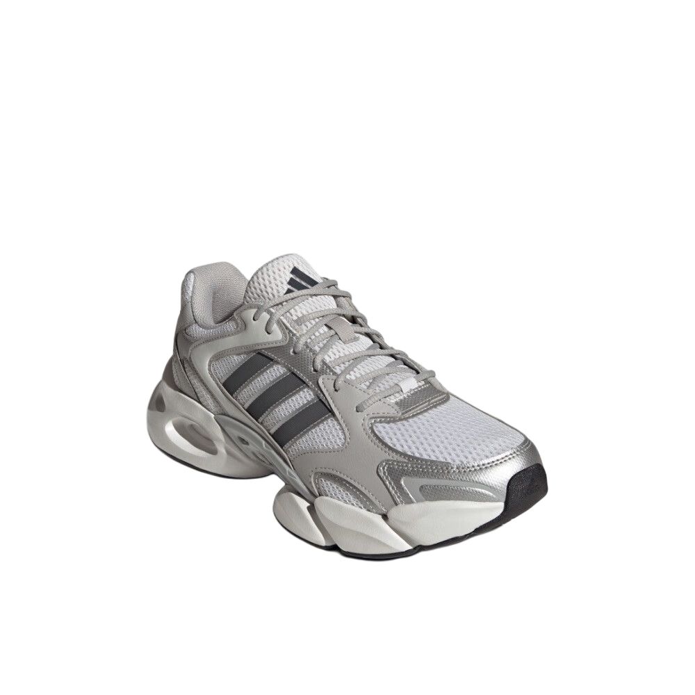 Adidas Megastride Crystal White Grey Unisex Sneakers Grey-Two Grey-Six JR6333
