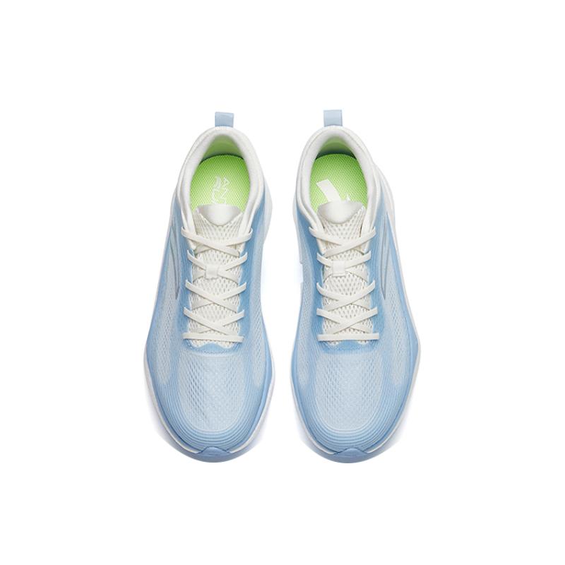 ANTA Four Generations Of Hydrogen Running Shoes Men's Low top Dazzling Blue/Ivory White Sneakers 112225541-1